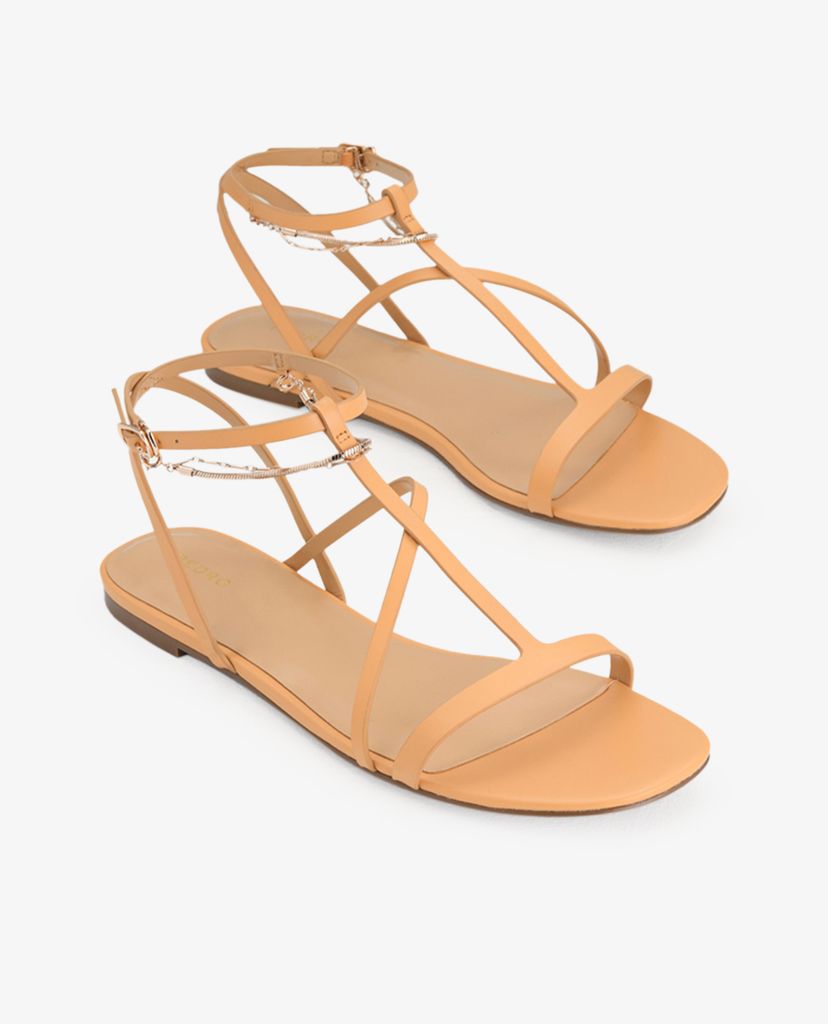 PEDRO - Giày sandal nữ Gold Chain Strappy