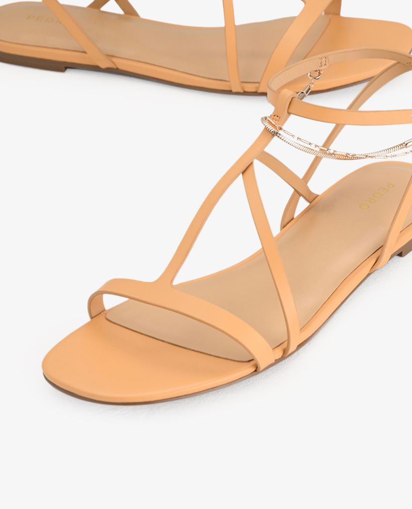 PEDRO - Giày sandal nữ Gold Chain Strappy