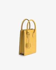 PEDRO - Túi xách tay nữ chữ nhật Croc Effect Leather