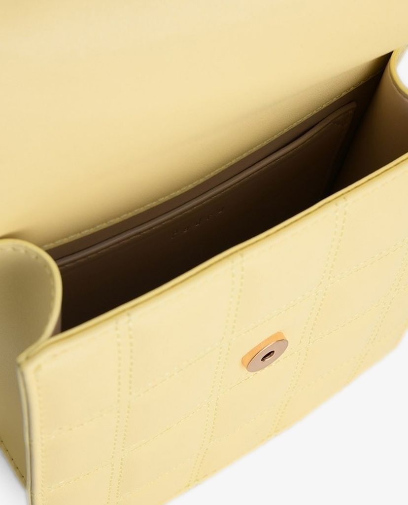 PEDRO - Túi đeo chéo nữ hình vuông Quilted Mini