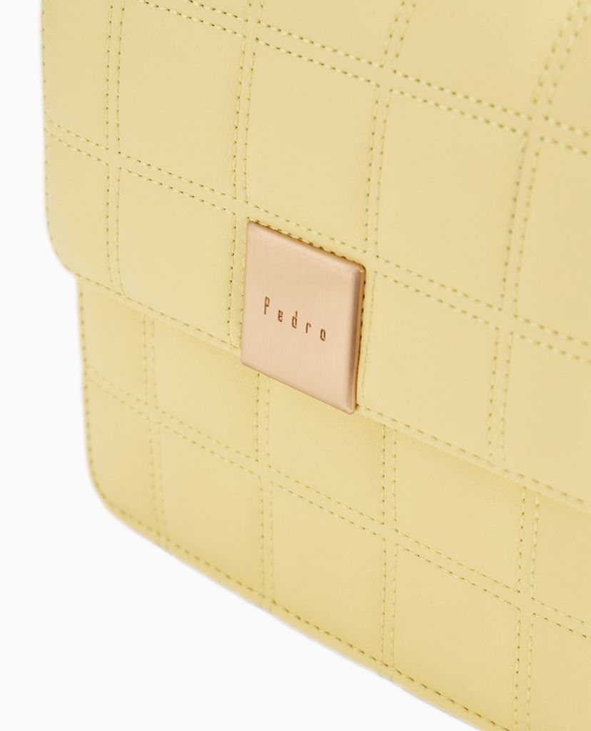 PEDRO - Túi đeo chéo nữ hình vuông Quilted Mini
