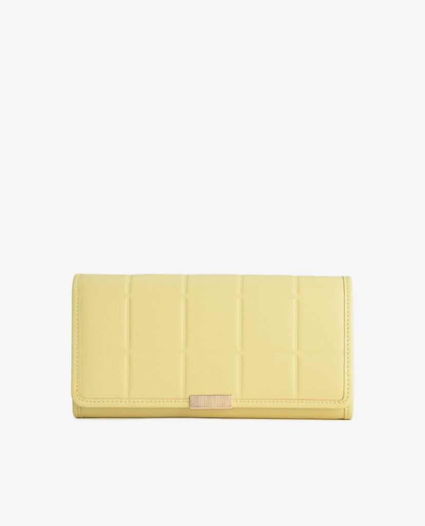 PEDRO - Ví nữ dáng dài Quilted Long Leather