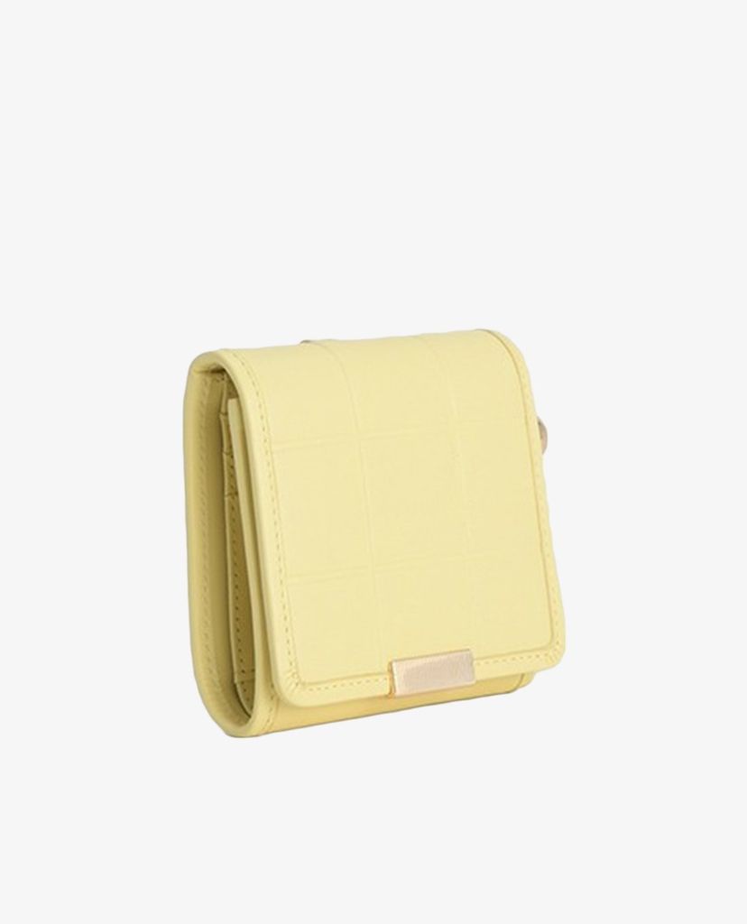 PEDRO - Ví nữ phom vuông Quilted Leather