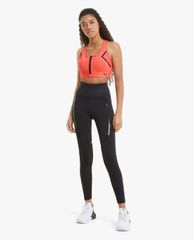 PUMA - Áo bra thể thao nữ Train High Impact Front Zip