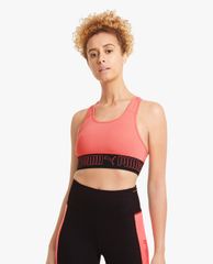 PUMA - Áo bra thể thao nữ Mid Impact Elastic Padded Bra PM