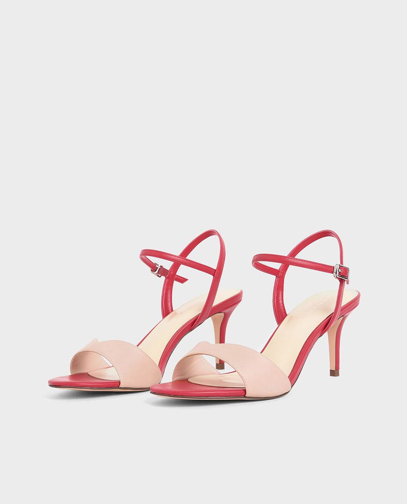 CHARLES & KEITH - Giày cao gót quai ngang Sweetheart Topline