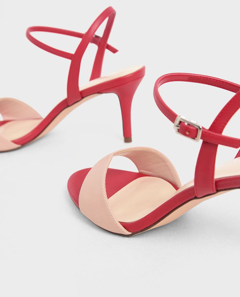 CHARLES & KEITH - Giày cao gót quai ngang Sweetheart Topline