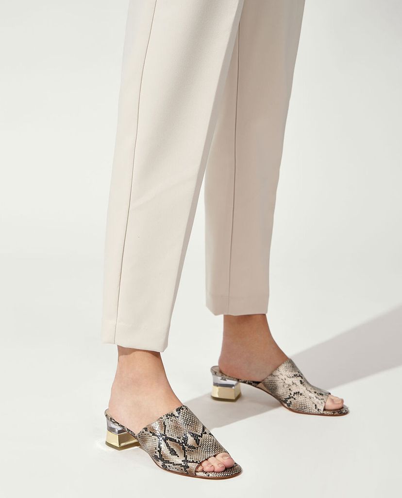 CHARLES & KEITH - Giày cao gót đế vuông Block