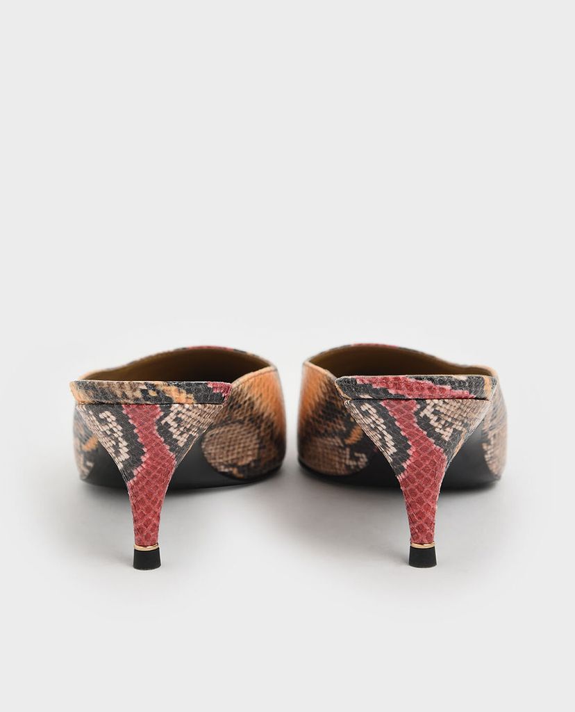 CHARLES & KEITH - Giày cao gót mũi nhọn Pointed Toe Kitten