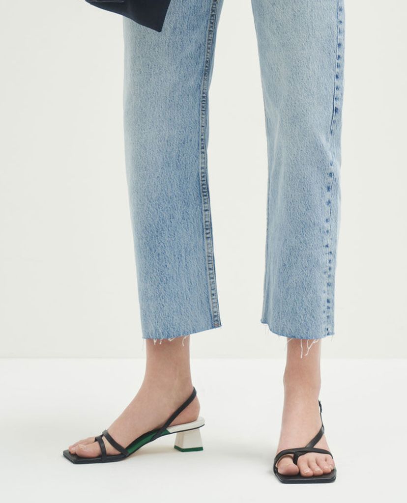 CHARLES & KEITH - Giày cao gót sandals Strappy Slingback
