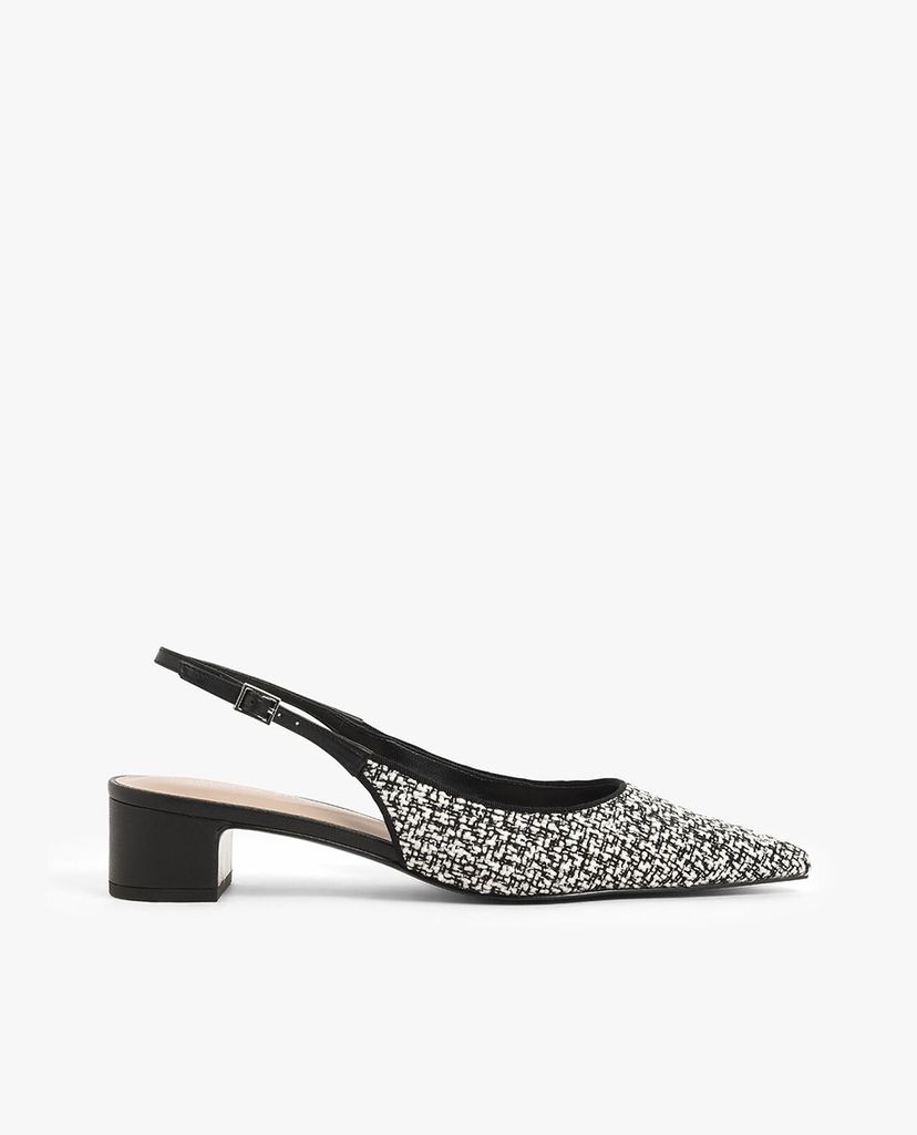 CHARLES & KEITH - Giày cao gót mũi nhọn Pointed Toe Slingback