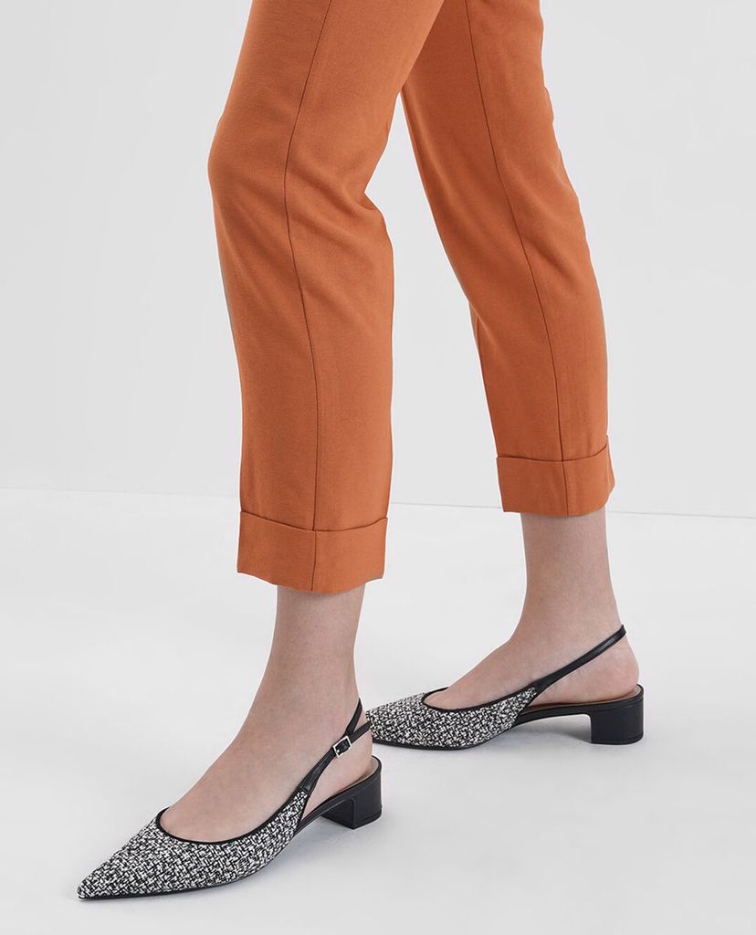 CHARLES & KEITH - Giày cao gót mũi nhọn Pointed Toe Slingback