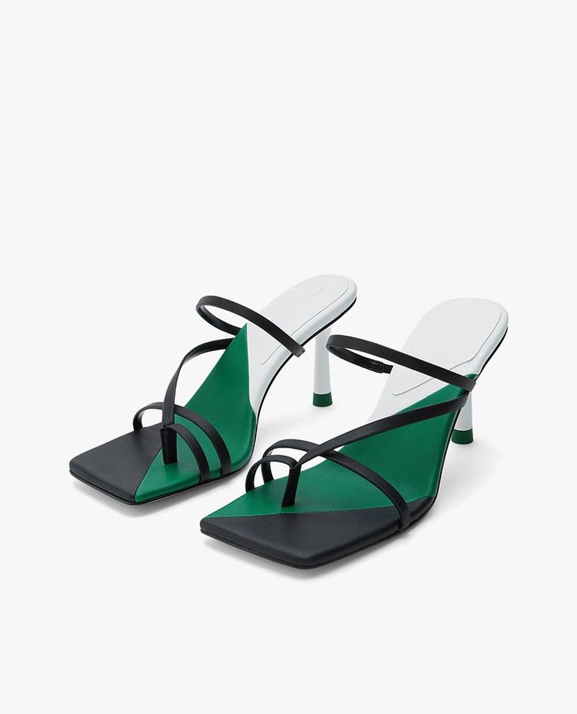 CHARLES & KEITH - Giày cao gót quai ngang thời trang