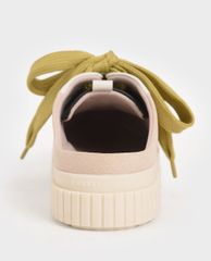 CHARLES & KEITH - Giày sneakers nữ Microsuede Slip On