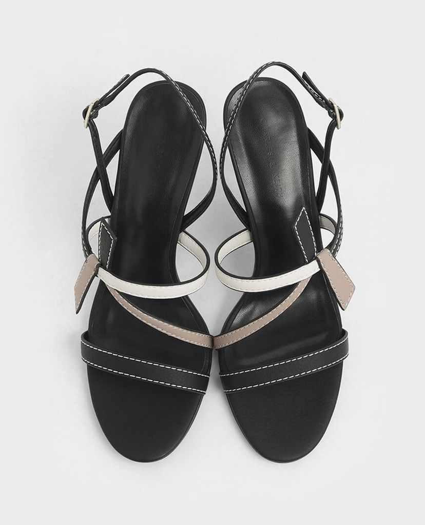 CHARLES & KEITH - Giày cao gót quai mảnh Front Knot Tie