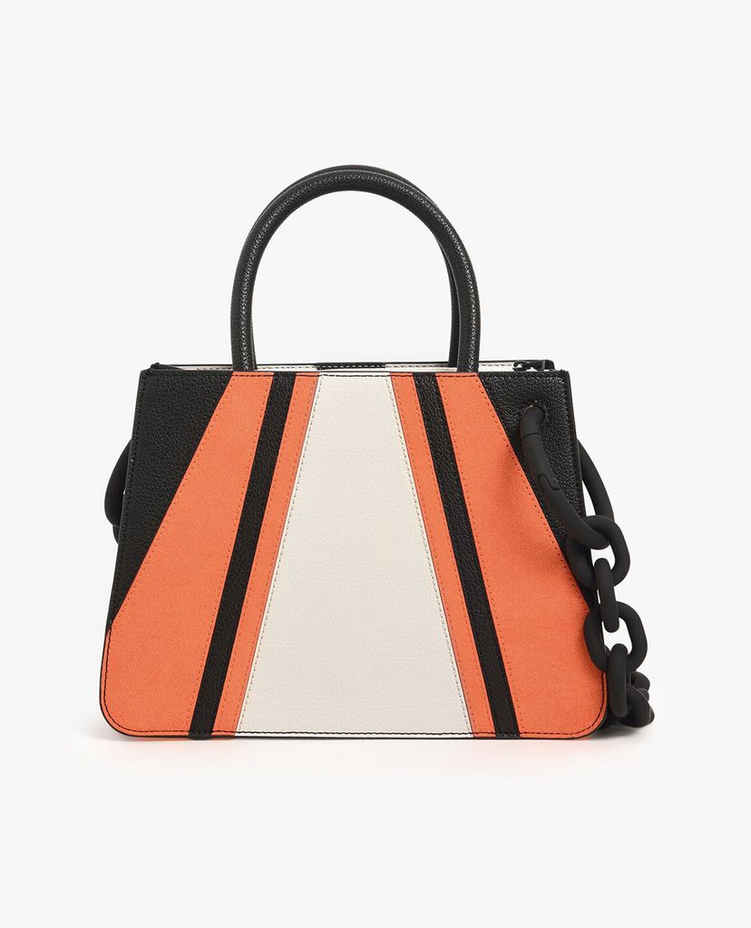 CHARLES & KEITH - Túi đeo vai nữ hình thang Chunky Chain Top Handle