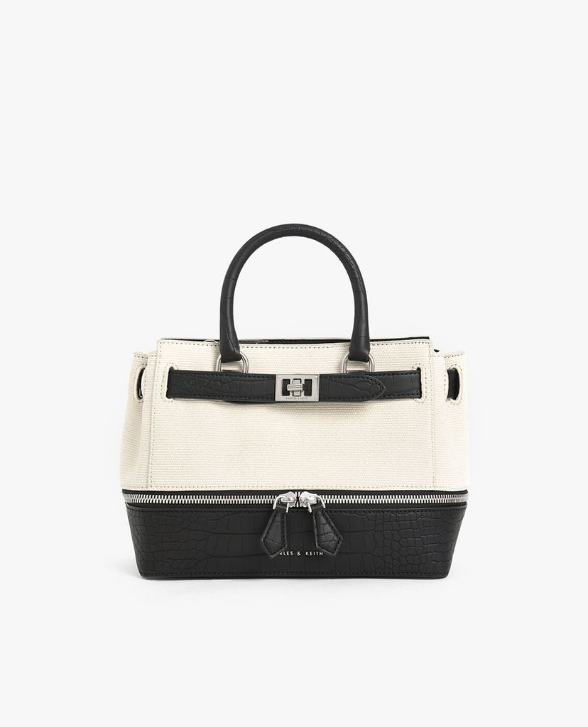 CHARLES & KEITH - Túi đeo vai nữ Two Way Zip