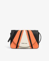 CHARLES & KEITH - Ví cầm tay nữ chữ nhật Acrylic Handle Wristlet