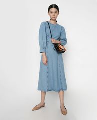CHARLES & KEITH - Ví cầm tay nữ chữ nhật Acrylic Handle Wristlet