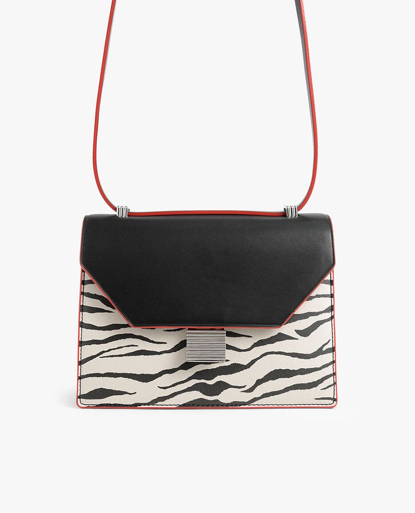 CHARLES & KEITH - Túi đeo chéo chữ nhật Metal Accent