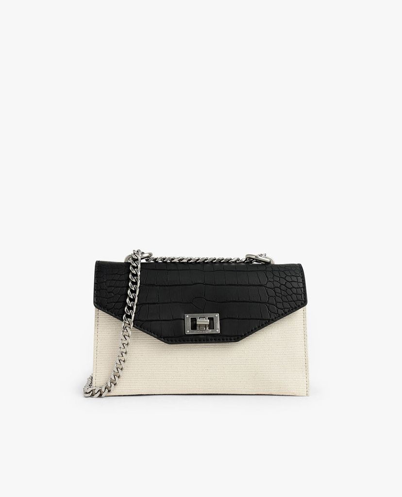 CHARLES & KEITH - Túi đeo chéo chữ nhật Turn Lock