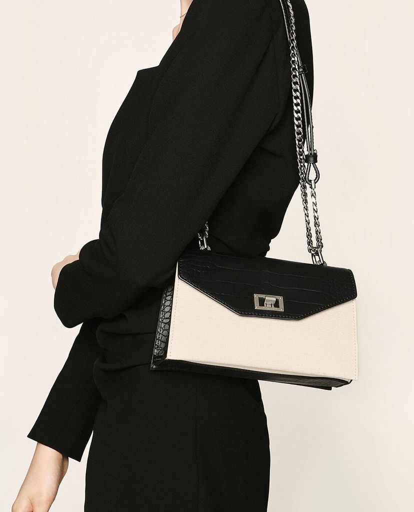 CHARLES & KEITH - Túi đeo chéo chữ nhật Turn Lock