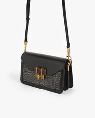 CHARLES & KEITH - Túi đeo chéo nữ chữ nhật nắp gập Embellished Envelope