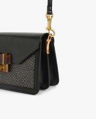 CHARLES & KEITH - Túi đeo chéo nữ chữ nhật nắp gập Embellished Envelope