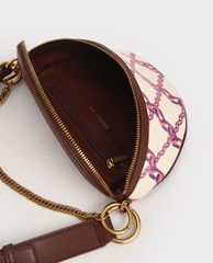 CHARLES & KEITH - Túi đeo chéo nữ hình bán nguyệt Half Moon