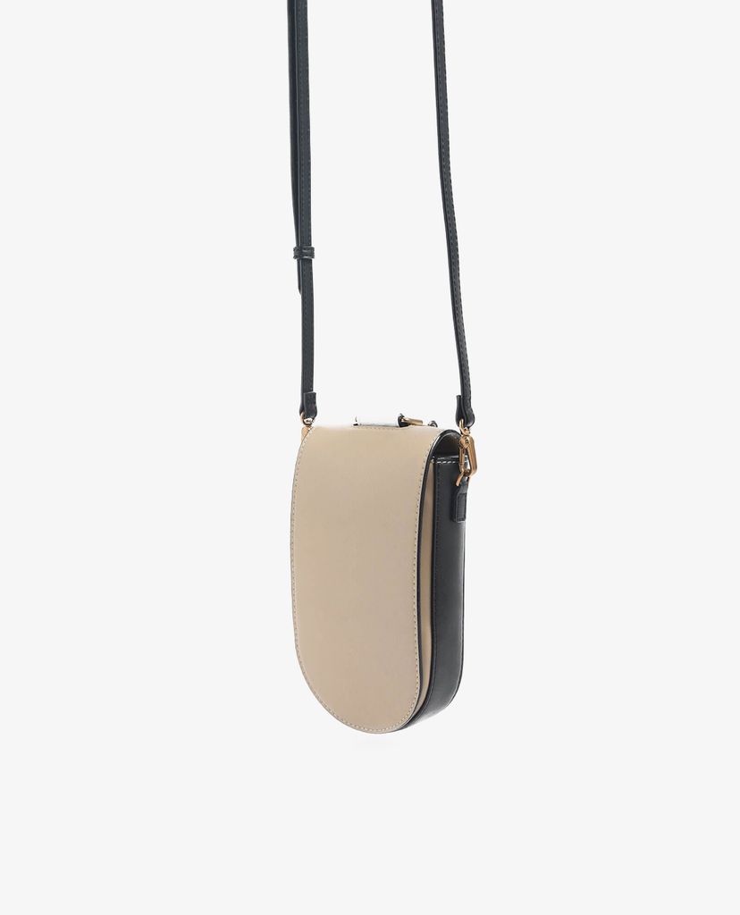 CHARLES & KEITH - Túi đeo chéo Mauve Croc Effect Long