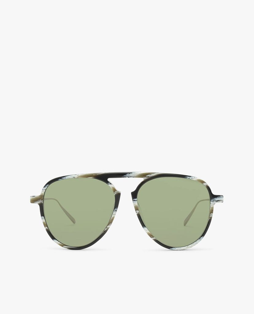 CHARLES & KEITH - Kính mát nữ Acetate Frame Aviator