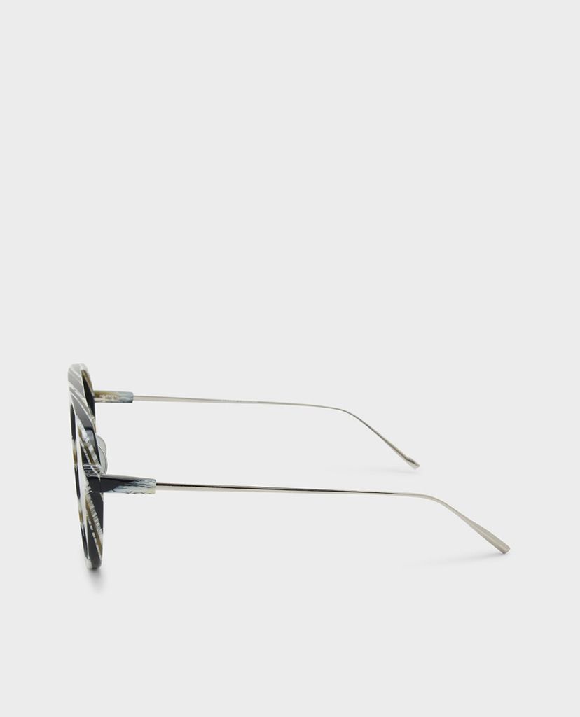 CHARLES & KEITH - Kính mát nữ Acetate Frame Aviator