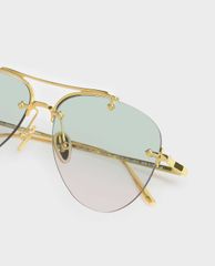 CHARLES & KEITH - Kính mát nữ thời trang Frameless Aviators