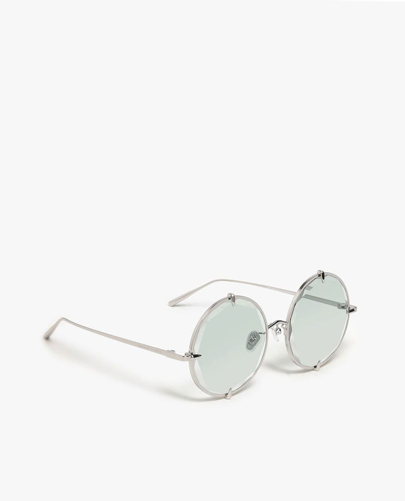 CHARLES & KEITH - Kính mát nữ gọng tròn Round Wire Frame Skinny