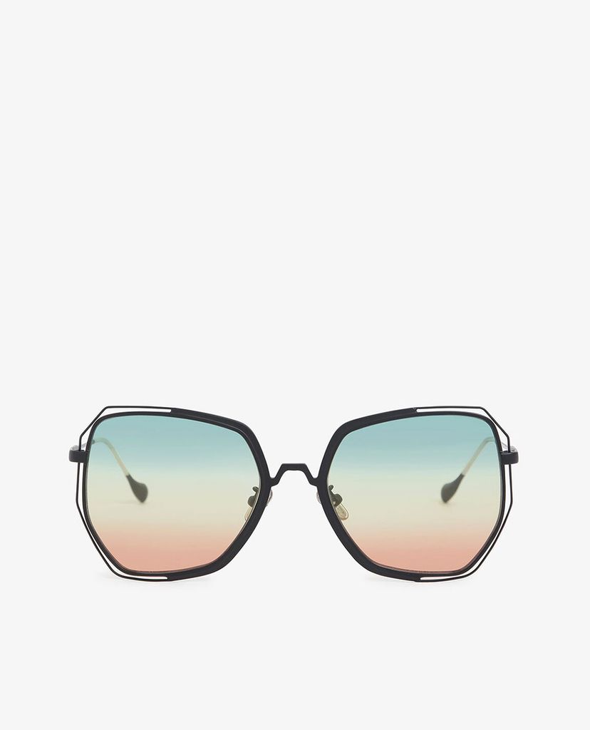 CHARLES & KEITH - Kính mát nữ thời trang Multicoloured Gradient Lens Butterfly