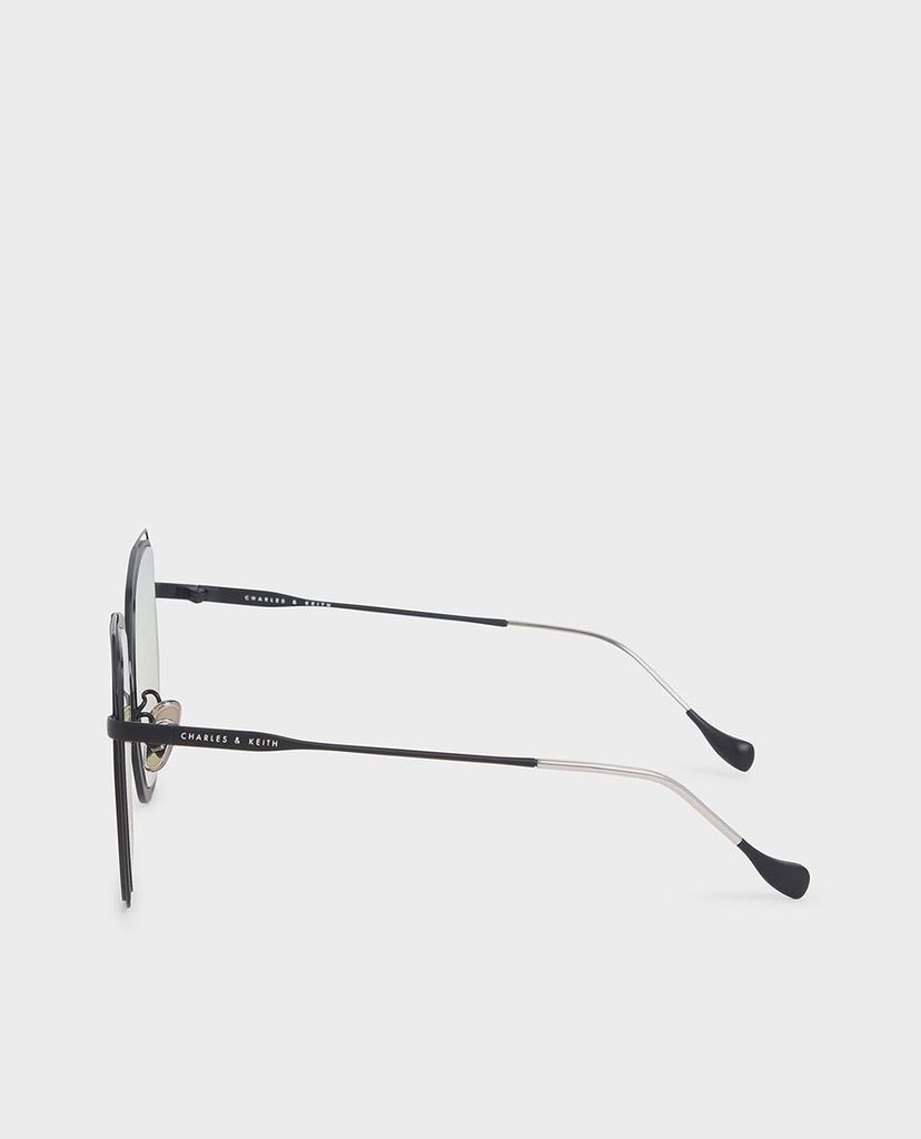 CHARLES & KEITH - Kính mát nữ thời trang Multicoloured Gradient Lens Butterfly