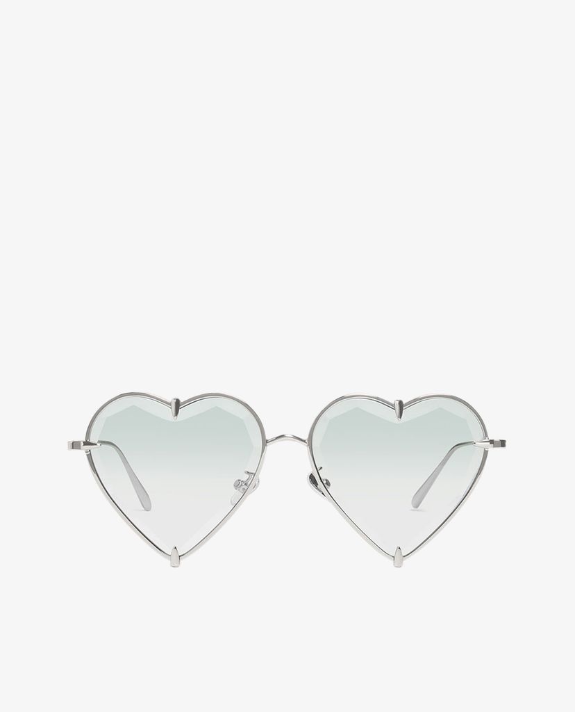 CHARLES & KEITH - Kính mát nữ gọng trái tim Thin Metal Frame