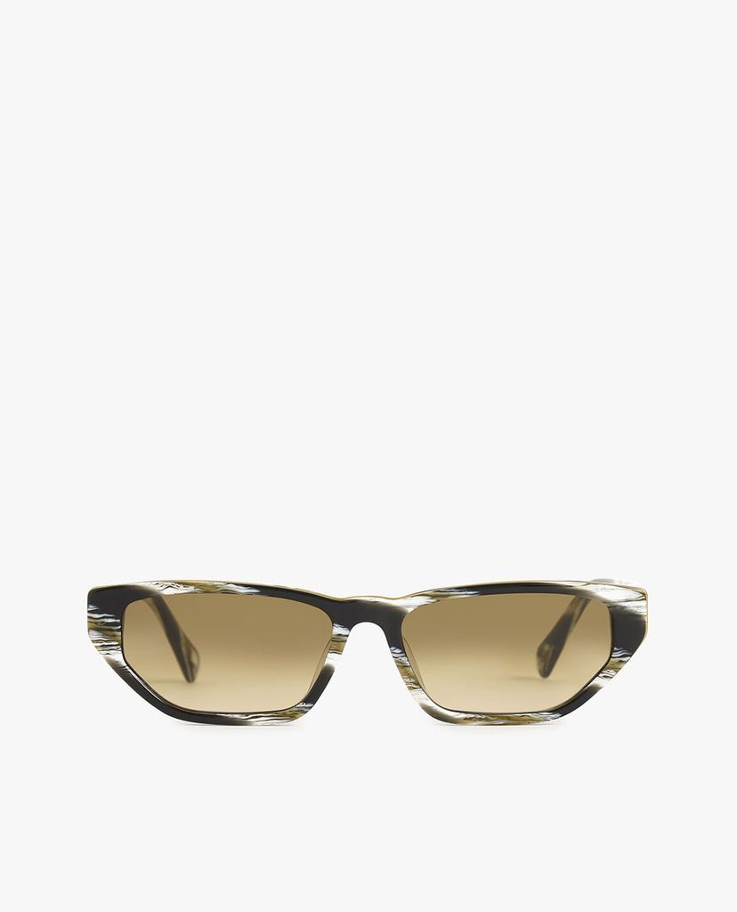 CHARLES & KEITH - Kính mát nữ gọng mắt mèo Acetate