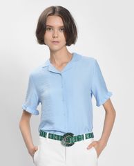 CHARLES & KEITH - Thắt lưng nữ bản nhỏ mặt khóa tua rua
