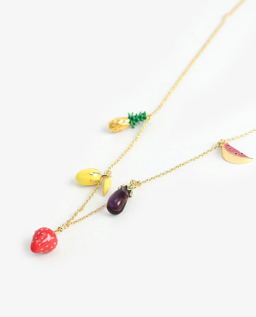 CHARLES & KEITH - Dây chuyền nữ Fruits Choker