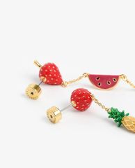 CHARLES & KEITH - Khuyên tai nữ chuỗi dài Fruits Drop