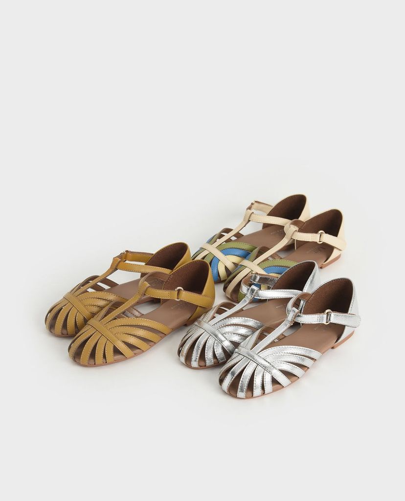 CHARLES & KEITH - Giày đế bệt bé gái T Bar Mary Janes