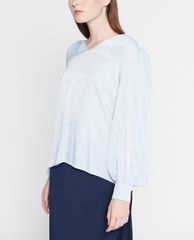 GIGI - Áo kiểu nữ cổ V tay dài Casual