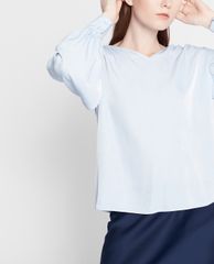 GIGI - Áo kiểu nữ cổ V tay dài Casual