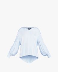 GIGI - Áo kiểu nữ cổ V tay dài Casual