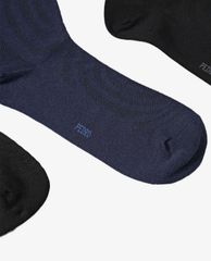 PEDRO - Pack 3 đôi vớ nam cổ cao thời trang