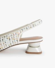 PEDRO - Giày cao gót mũi tròn Leather Slingback