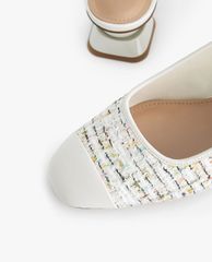 PEDRO - Giày cao gót mũi tròn Leather Slingback