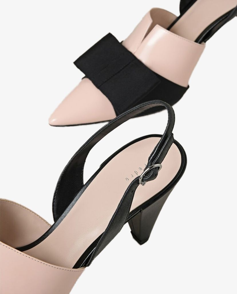 PEDRO - Giày cao gót mũi nhọn Ribbon Slingback