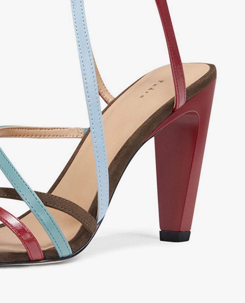 PEDRO - Giày cao gót hở mũi Strappy Open Toe